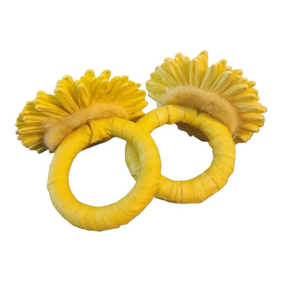 Hobby Lobby Sunflower Napkin Rings - Set of 4 - Picture 8 of 9